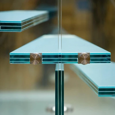 Rutschfeste Treppenstufen aus mattiertem Verbundglas mit hoher Qualität und CCC/CE-Zertifikaten